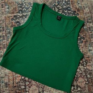 SHEIN green tank top